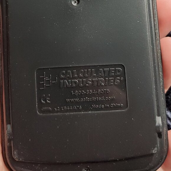 Calculated Industries Model 3415 Qualifier Plus IIIx Advanced RE Calculator - Picture 5 of 6